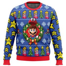 Mario Kart Ugly Christmas Sweater Perfect And Unique Gifts For Adults Kids On Christmas Holiday
