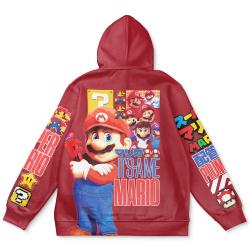 Anime Mario Super Mario Streetwear Hoodie Perfect And Unique Gifts For Otaku Anime Fans On Christmas