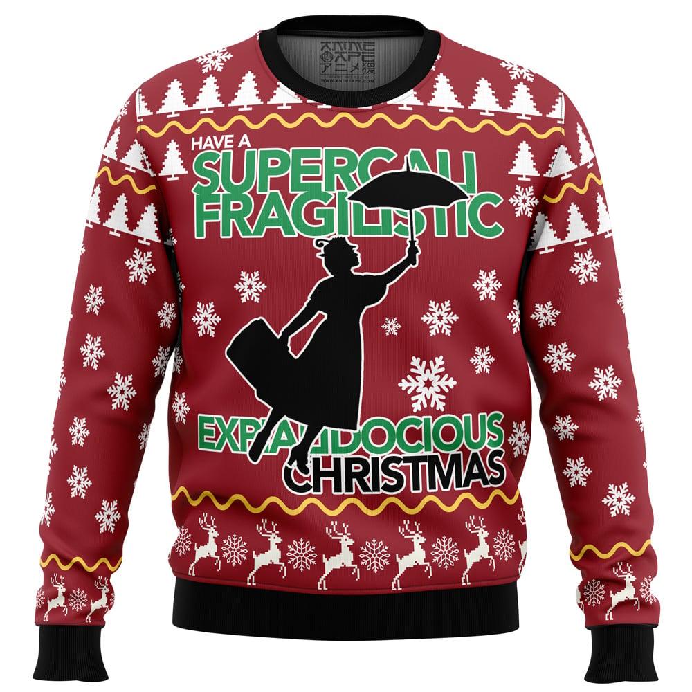Marry Poppins Ugly Christmas Sweater Perfect And Unique Gifts For Adults Kids On Christmas
