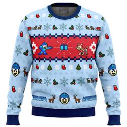 Mega Man Mega Holiday Ugly Christmas Sweater Perfect And Unique Gifts For Adults Kids On Christmas