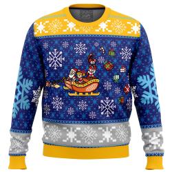 Mega Merry Christmas Mega Man Ugly Christmas Sweater Perfect And Unique Gifts For Adults Kids On Christmas