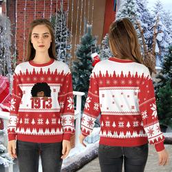 Merry Christmas 1913 Holiday Sweater Gift Perfect And Unique Gifts For Adults Kids On Christmas