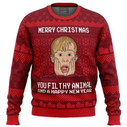 Merry Christmas Home Alone Ugly Christmas Sweater Perfect And Unique Gifts For Adults Kids On Christmas