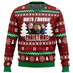 Merry Smeggin' Christmas Red Dwarf Ugly Christmas Sweater Perfect And Unique Gifts For Adults Kids On Christmas