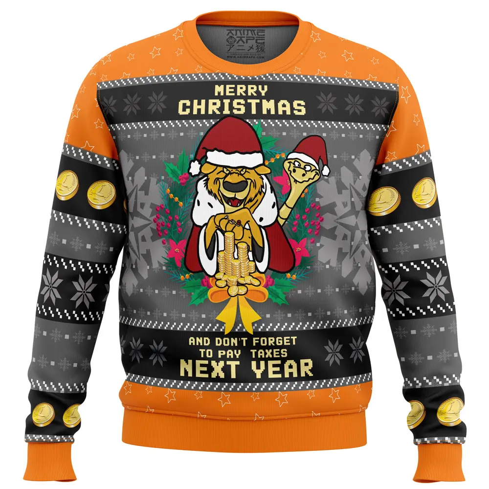 Merry Taxes Christmas Robin Hood Ugly Christmas Sweater Perfect And Unique Gifts For Adults Kids On Christmas
