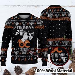 Merry The OC Chrismukkah Ugly Sweater Perfect And Unique Gifts For Adults Kids On Christmas