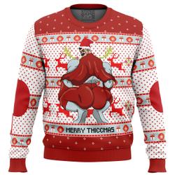 Merry Thiccmas Omni Man Invincible Ugly Christmas Sweater Perfect And Unique Gifts For Adults Kids On Christmas
