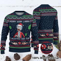 Merry Wubba Lubba Ugly Sweater Sweatshirt Perfect And Unique Gifts For Adults Kids On Christmas