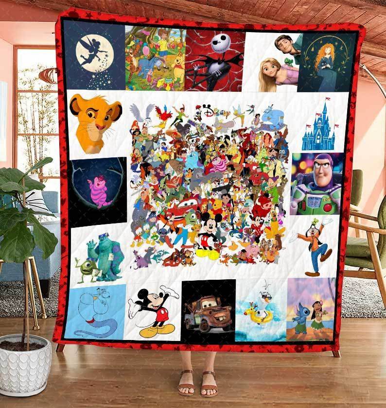 Movie Mickey Mouse Nature Fleece Sherpa Blanket Perfect And Unique Gifts For Family On Christmas