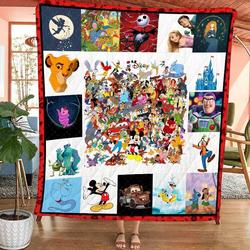 Movie Mickey Mouse Nature Fleece Sherpa Blanket Perfect And Unique Gifts For Family On Christmas