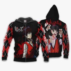 Anime Midari Ikishima Hoodie Shirt Kakegurui Anime Zip Jacket Perfect And Unique Gifts For Otaku Anime Fans On Christmas