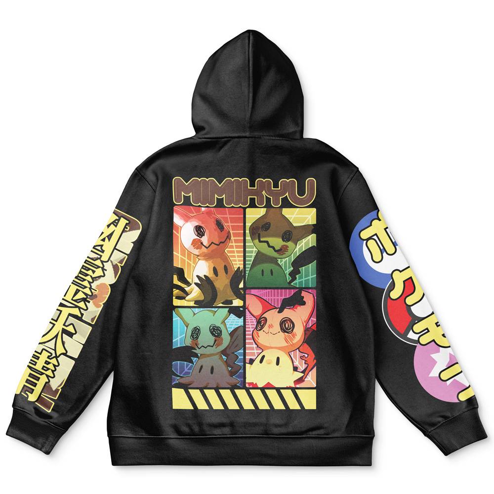 Anime Mimikyu Pokemon Streetwear Hoodie Perfect And Unique Gifts For Otaku Anime Fans On Christmas