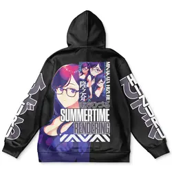 Anime Minakata Hizuru Summer Time Rendering Streetwear Hoodie Perfect And Unique Gifts For Otaku Anime Fans On Christmas