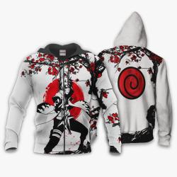 Anime Minato Namikaze Hoodie Japan Style Custom Anime Shirts Perfect And Unique Gifts For Otaku Anime Fans On Christmas