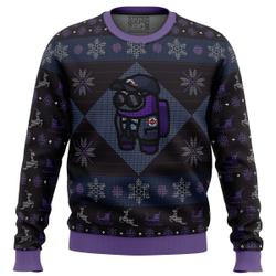 MIRA Security Guard Among Us Ugly Christmas Sweater Perfect And Unique Gifts For Adults Kids On Christmas