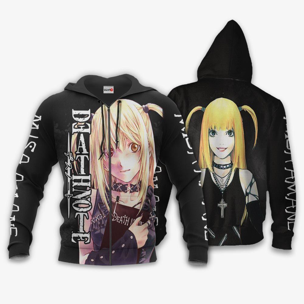 Anime Misa Amane Shirts Merch Custom Anime Merch Perfect And Unique Gifts For Otaku Anime Fans On Christmas
