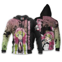 Anime Mitsuri Kanroji Hoodie Custom Anime Manga Style Perfect And Unique Gifts For Otaku Anime Fans On Christmas