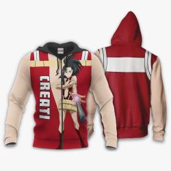 Anime Momo Yaoyorozu Hoodie Custom Anime My Hero Academia Perfect And Unique Gifts For Otaku Anime Fans On Christmas