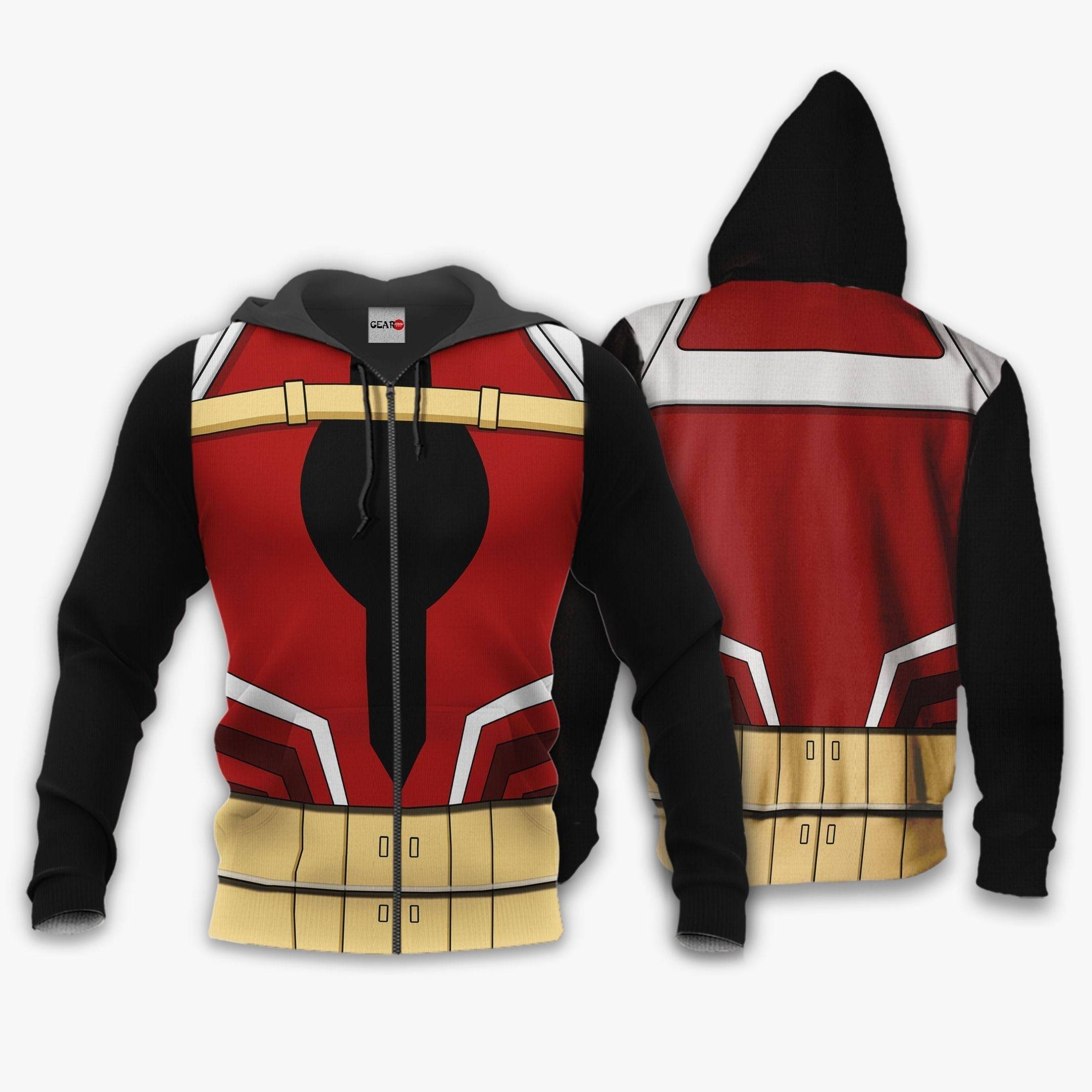 Anime Momo Yaoyorozu Uniform Costume Hoodie Cosplay Anime Shirt Perfect And Unique Gifts For Otaku Anime Fans On Christmas