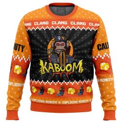 Monkey Bomb Call of Duty Ugly Christmas Sweater Perfect And Unique Gifts For Adults Kids On Christmas