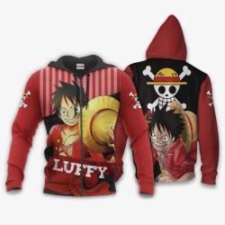 Anime Monkey D Luffy Hoodie Anime Shirts Perfect And Unique Gifts For Otaku Anime Fans On Christmas