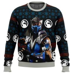 Mortal Kombat Sub Zero Ugly Christmas Sweater Perfect And Unique Gifts For Adults Kids On Christmas