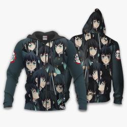 Anime Muichiro Tokito Hoodie Custom Anime Perfect And Unique Gifts For Otaku Anime Fans On Christmas