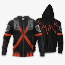 Anime Musketeer Katsuki Bakugo Shirt Anime Hoodie Perfect And Unique Gifts For Otaku Anime Fans On Christmas