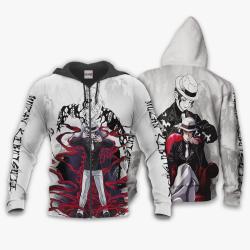 Anime Muzan Kibutsuji Hoodie Kimetsu Custom Anime Perfect And Unique Gifts For Otaku Anime Fans On Christmas