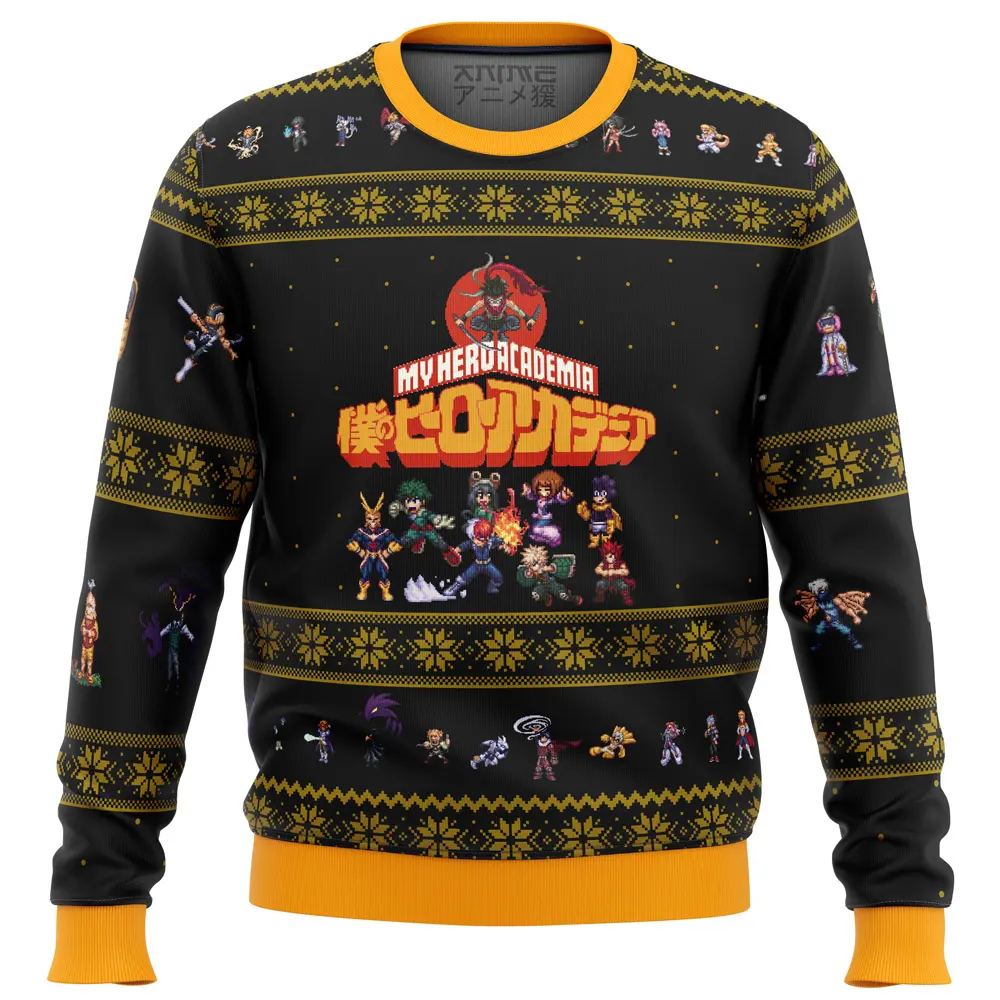 My Hero Academia Boku No Sprites Ugly Christmas Sweater Perfect And Unique Gifts For Adults Kids On Christmas