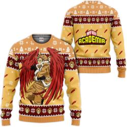 Hawks Custom Anime Ugly Christmas Sweater Perfect And Unique Gifts For Adults Kids On Christmas