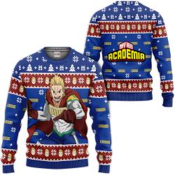 Mirio Togata Custom Anime Ugly Christmas Sweater Perfect And Unique Gifts For Adults Kids On Christmas