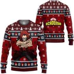 Red Riot Custom Anime Ugly Christmas Sweater Perfect And Unique Gifts For Adults Kids On Christmas