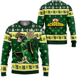 Tsuyu Asui Custom Anime Ugly Christmas Sweater Perfect And Unique Gifts For Adults Kids On Christmas