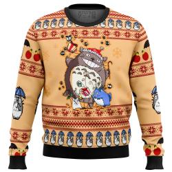 My Neighbor Totoro alt Ugly Christmas Sweater Perfect And Unique Gifts For Adults Kids On Christmas