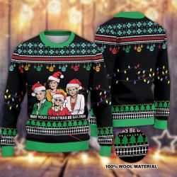 My Your Christmas Be Golden Ugly Sweater Perfect And Unique Gifts For Adults Kids On Christmas