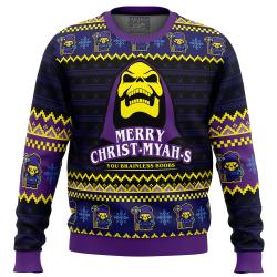 MYAH-rry Christ-MYAHs He-Man Ugly Christmas Sweater Perfect And Unique Gifts For Adults Kids On Christmas