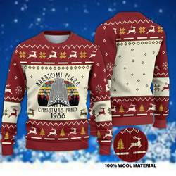 Nakatomi Plaza Christmas Party 1988 Vintage Ugly Sweater Shirt Perfect And Unique Gifts For Adults Kids On Christmas