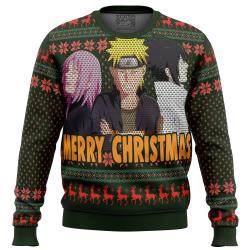 Naruto Squad 7 Ugly Christmas Sweater Perfect And Unique Gifts For Adults Kids On Christmas