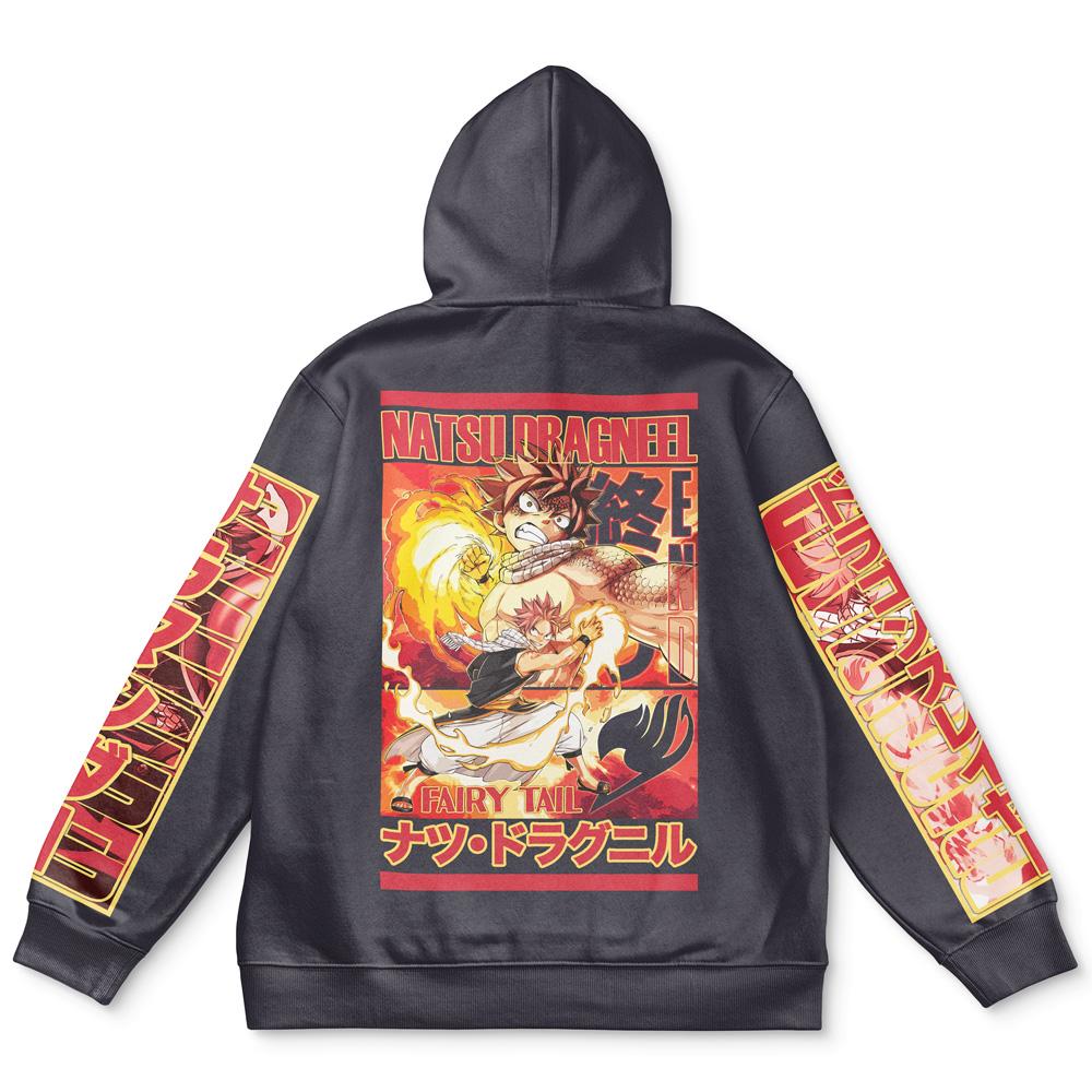 Anime Natsu Dragneel Fairy Tail Streetwear Hoodie Perfect And Unique Gifts For Otaku Anime Fans On Christmas