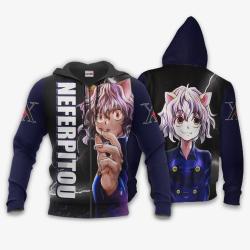 Anime Neferpitou Hoodie Hunter x Hunter Perfect And Unique Gifts For Otaku Anime Fans On Christmas