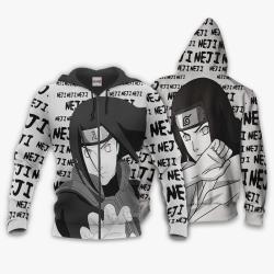 Anime Neji Hyuga Shirts Merch Custom Anime Style Manga Perfect And Unique Gifts For Otaku Anime Fans On Christmas