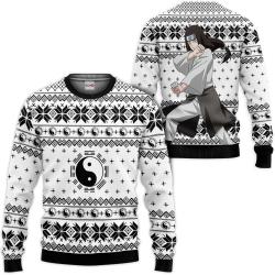 Neji Hyuga Ugly Christmas Sweater Custom For Anime Fans VA0822 Perfect And Unique Gifts For Adults Kids On Christmas