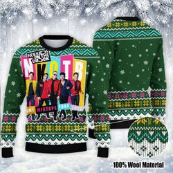 New Kids On The Block Mix Tape Tour 2022 Sweater Perfect And Unique Gifts For Adults Kids On Christmas