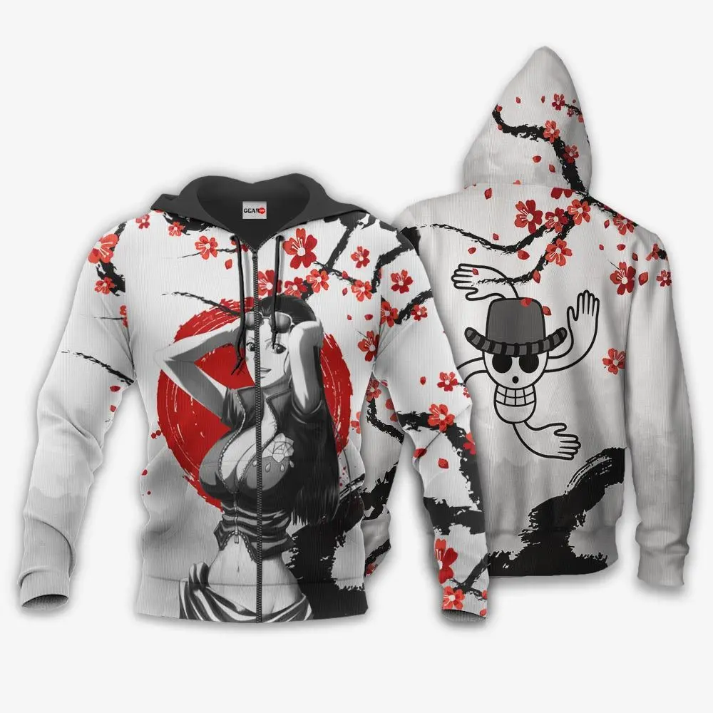 Anime Nico Robin Hoodie Custom Japan Style Anime Shirt Perfect And Unique Gifts For Otaku Anime Fans On Christmas