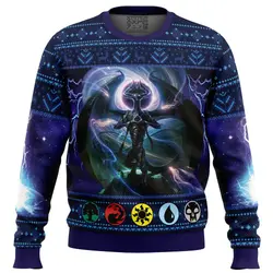 Nicol Bolas Magic the Gathering Ugly Christmas Sweater Perfect And Unique Gifts For Adults Kids On Christmas