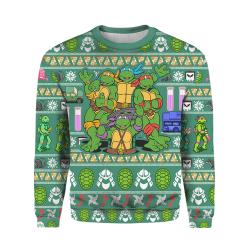 Ninja Turtles Ugly Christmas Sweater Perfect And Unique Gifts For Adults Kids On Christmas