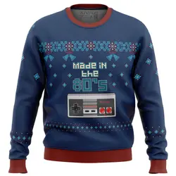 Nintendo made in the 80s Ugly Christmas Sweater Perfect And Unique Gifts For Adults Kids On Christmas