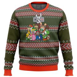 Nintendo Ugly Christmas Sweater Perfect And Unique Gifts For Adults Kids On Christmas Holiday