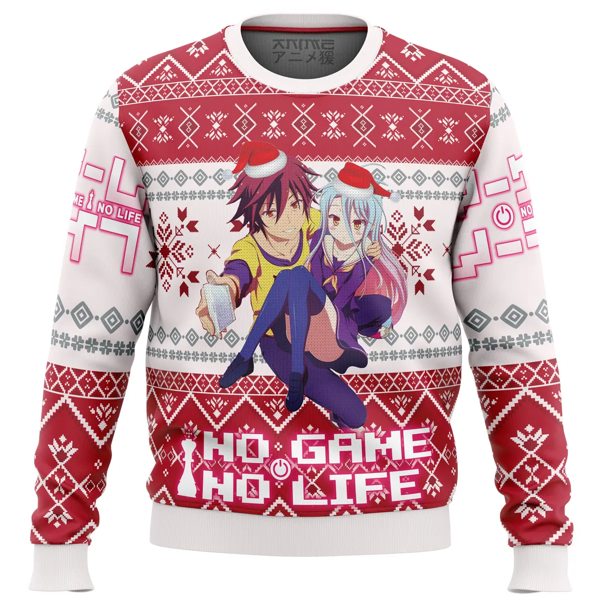 No Game No Life Alt Ugly Christmas Sweater Perfect And Unique Gifts For Adults Kids On Christmas